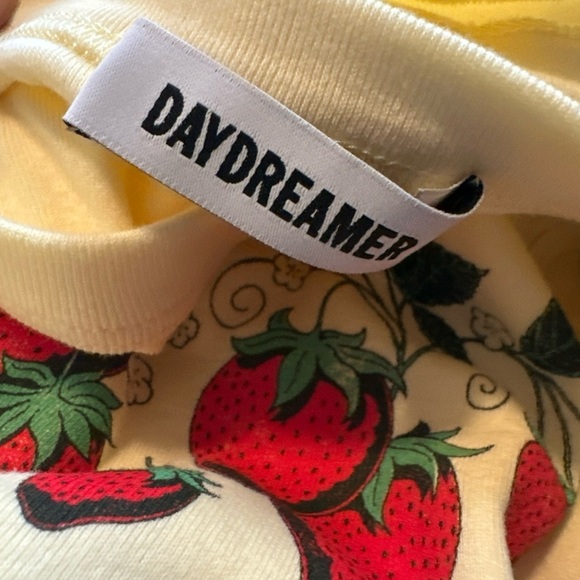 Daydreamer STRAWBERRY SHRUNKEN TANK New SIZE XL - Picture 5 of 5